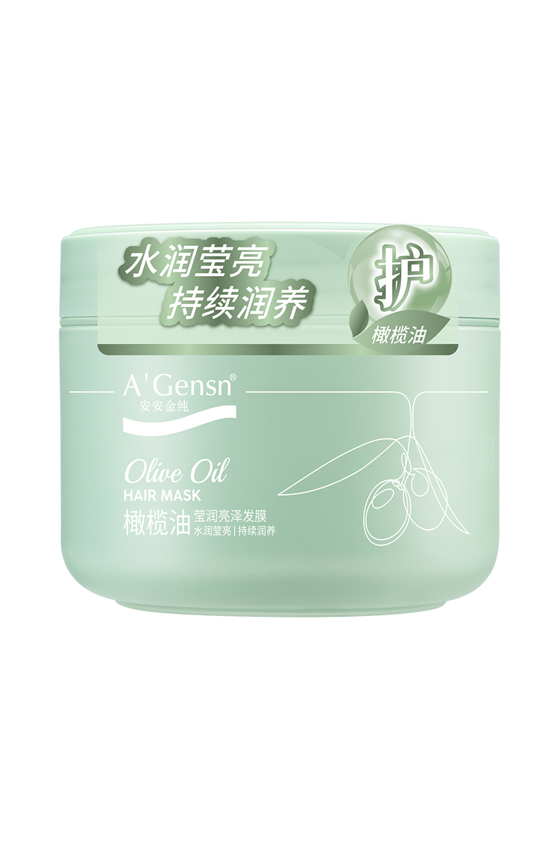 asiagame金纯橄榄油莹润亮泽发膜