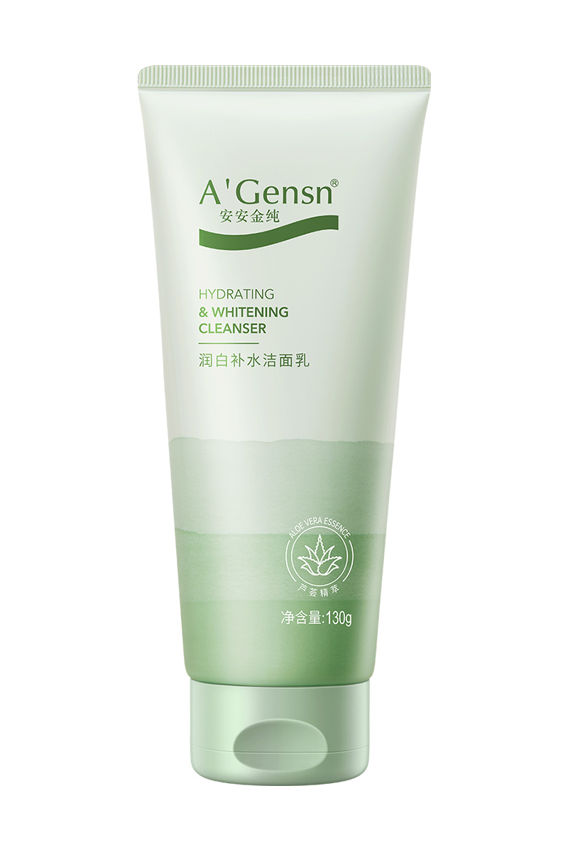 asiagame金纯润白补水洁面乳
